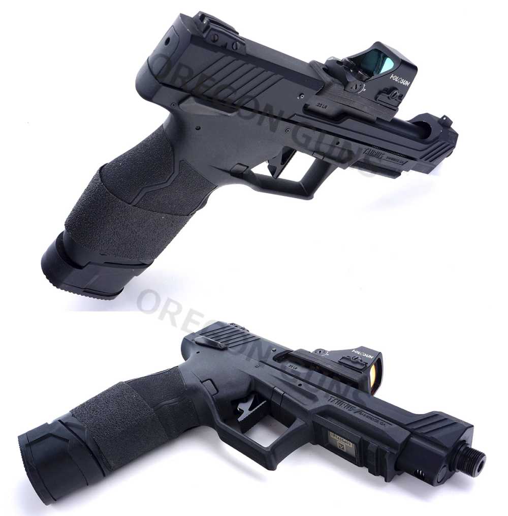 TAURUS TX-22 COMP .22 LR THREADED BBL, HOLOSUN GRN DOT REFLEX OPT 1PT435602-img-2