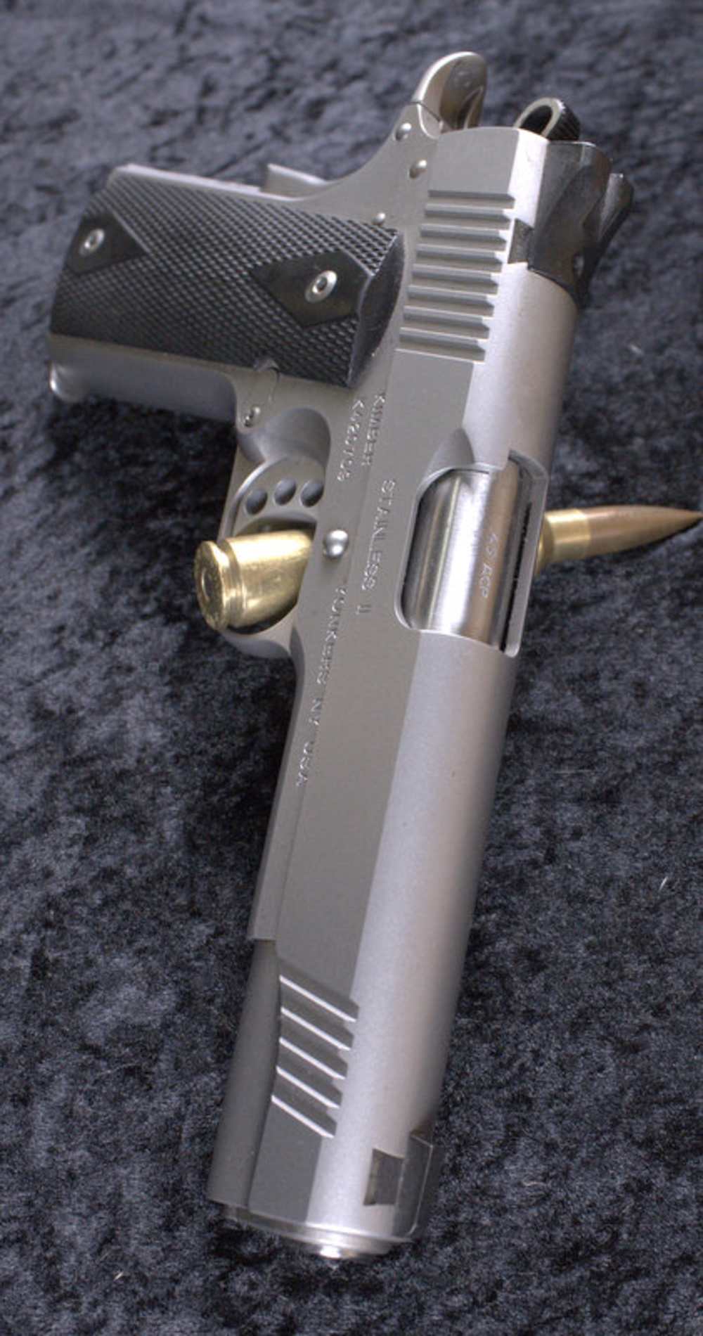 PENNY AUCTION!! Kimber Stainless II 1911 in .45Acp-img-2