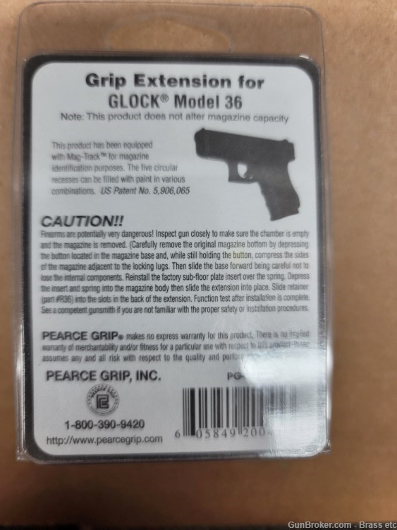 Glock 36 Grip Extension-img-1