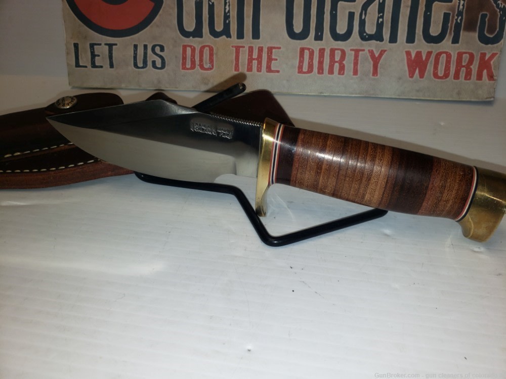 RANDALL 19 BUSHMASTER 5" BLADE BRAND NEW WITH SHEATH-img-1