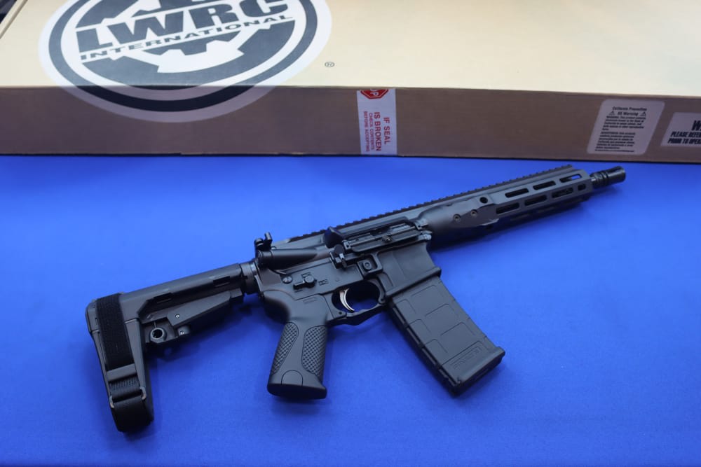 LWRC Model IC-DI AR15 Pistol 5.56 NATO 10.5" AR 556 MLOK Arm Brace NEW BLK-img-0