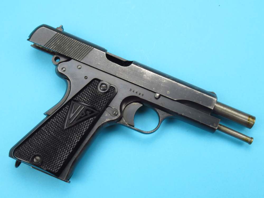Rare WWII 1941 Slotted Polish Radom VIS pistol 9mm Luger German P38-img-71
