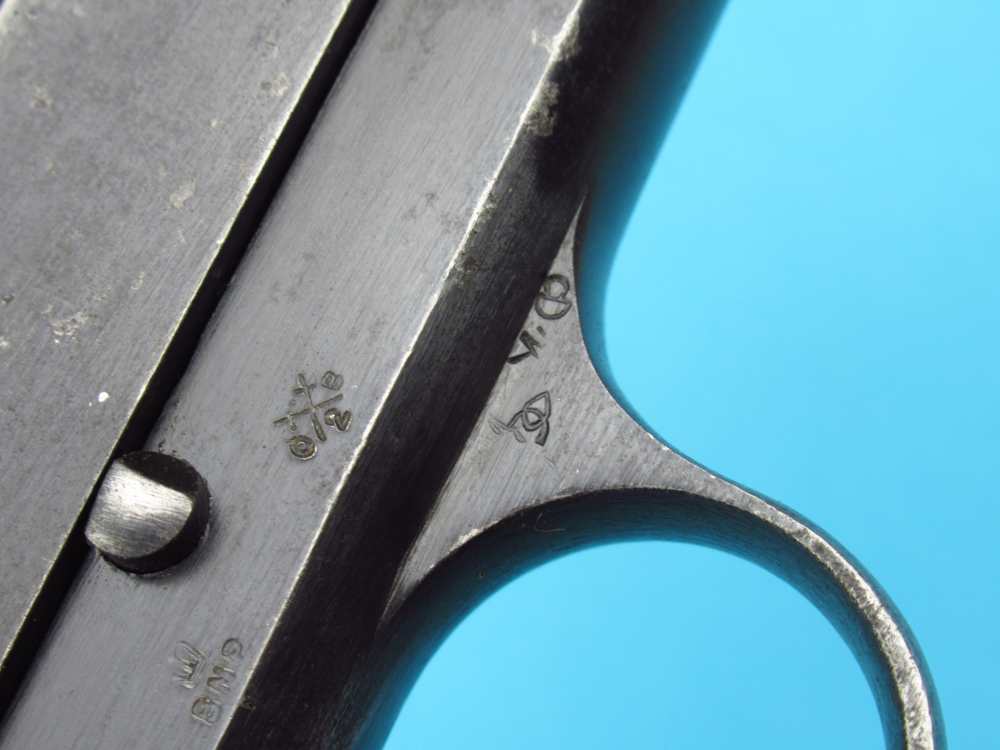 Rare WWII 1941 Slotted Polish Radom VIS pistol 9mm Luger German P38-img-49