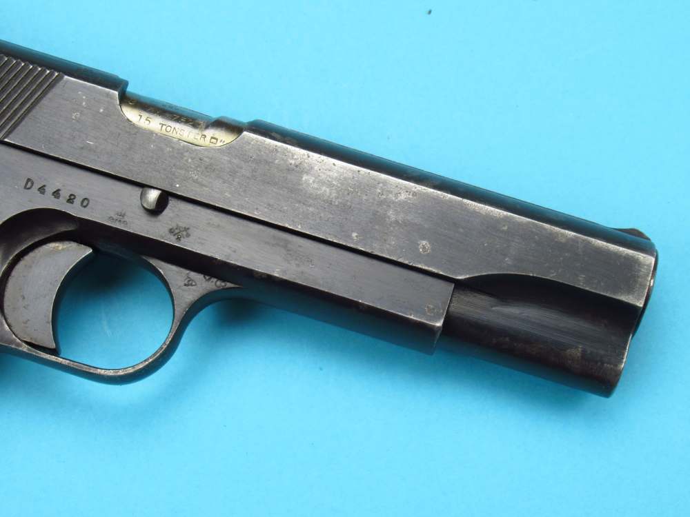 Rare WWII 1941 Slotted Polish Radom VIS pistol 9mm Luger German P38-img-39