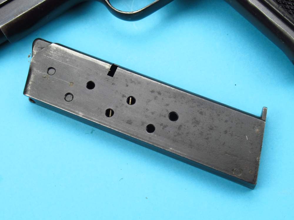 Rare WWII 1941 Slotted Polish Radom VIS pistol 9mm Luger German P38-img-107