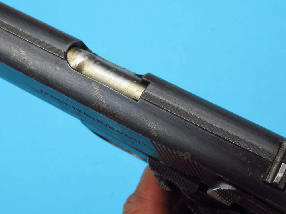 Rare WWII 1941 Slotted Polish Radom VIS pistol 9mm Luger German P38-img-36