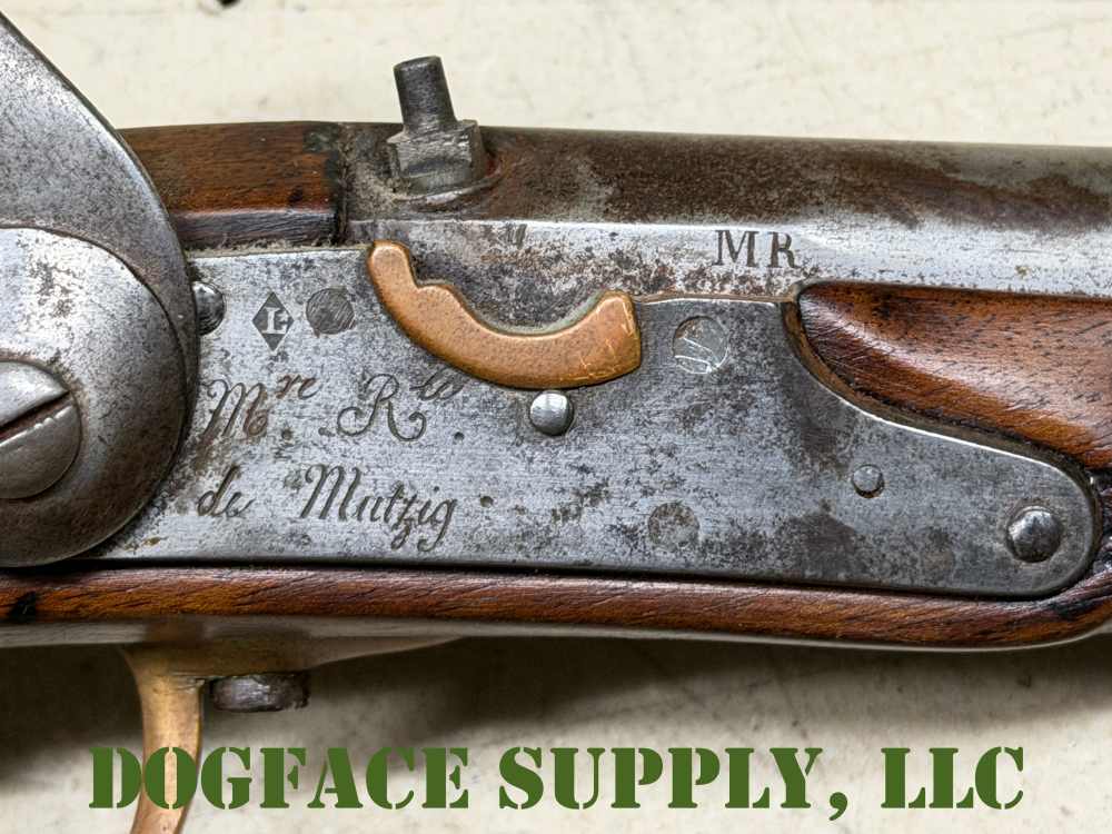 French Model 1816 Pistol - Mutzig Arsenal - 1820 - Civil War-img-7