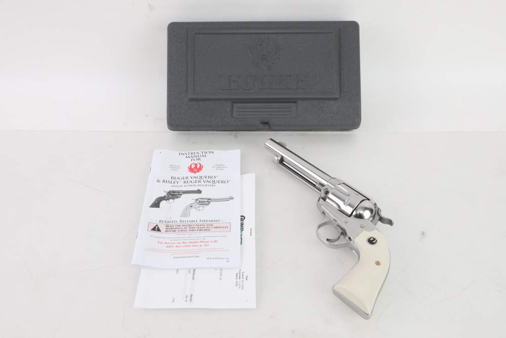 Ruger Bisley Vaquero .357 mag 5.5" 2014 NICE with FOB and NO RESERVE!-img-0