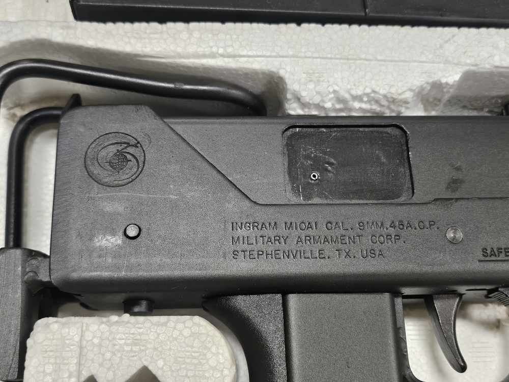 Military Armament Corp Model M10A1! 9mm Ingram Cobray FULLY TRANSFERABLE!-img-3
