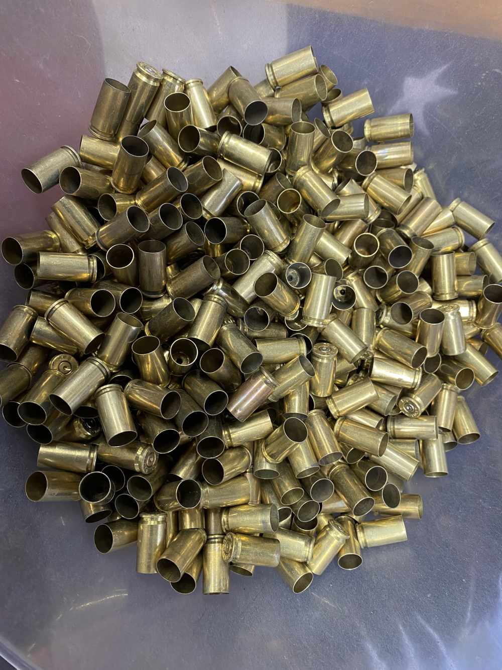9mm Brass For Reloading 1X Fired, 500 Pieces -img-0