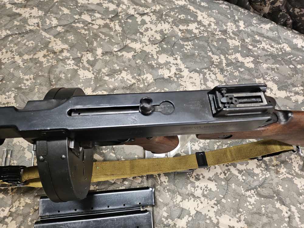 Auto Ordnance Thompson DEALER SAMPLE Military USGI SMG Model 1928A1-img-6