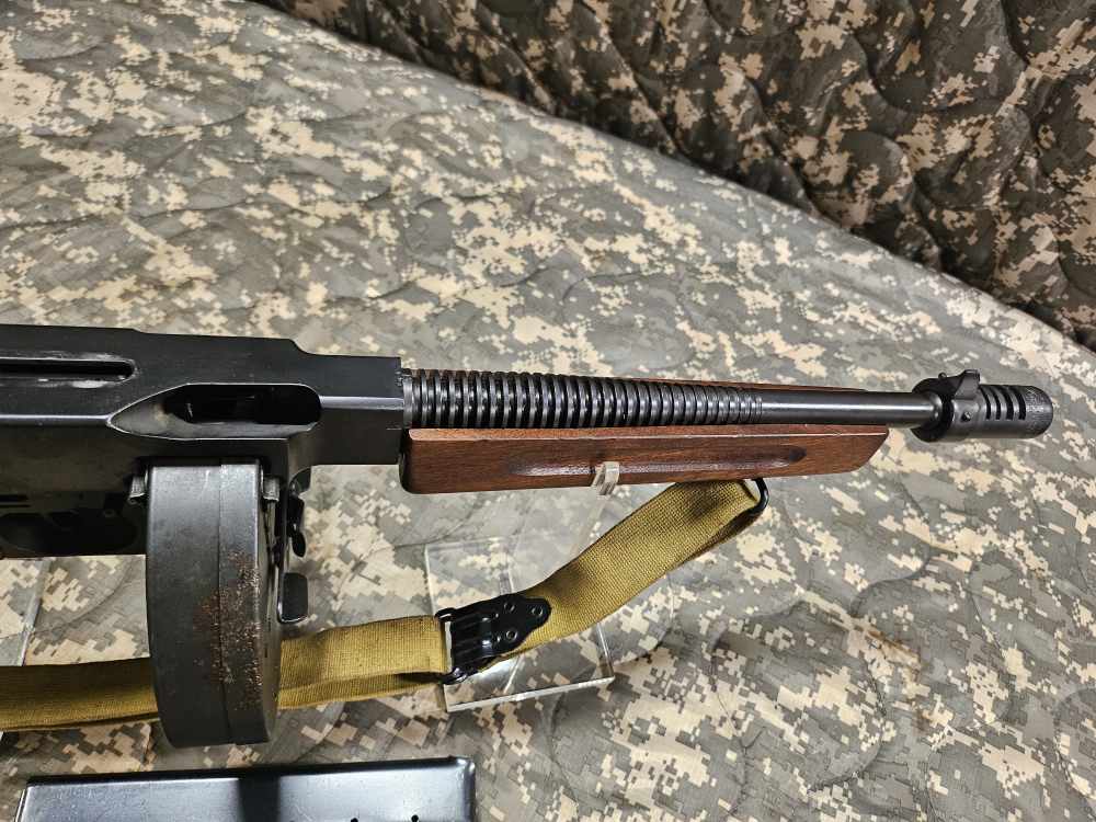 Auto Ordnance Thompson DEALER SAMPLE Military USGI SMG Model 1928A1-img-9