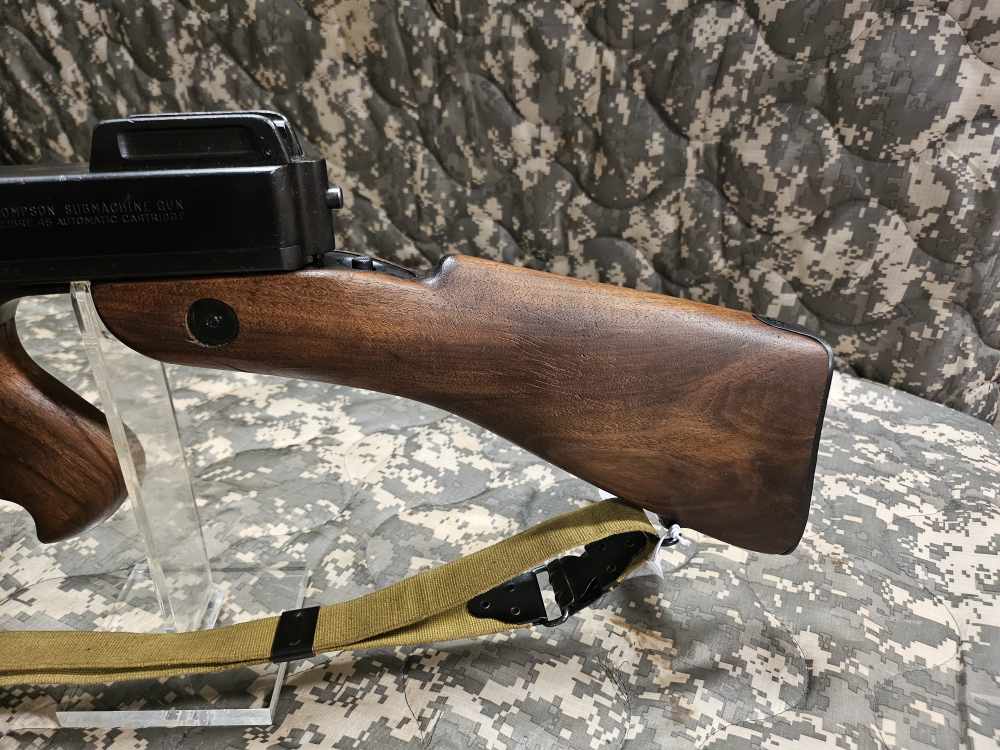 Auto Ordnance Thompson DEALER SAMPLE Military USGI SMG Model 1928A1-img-4