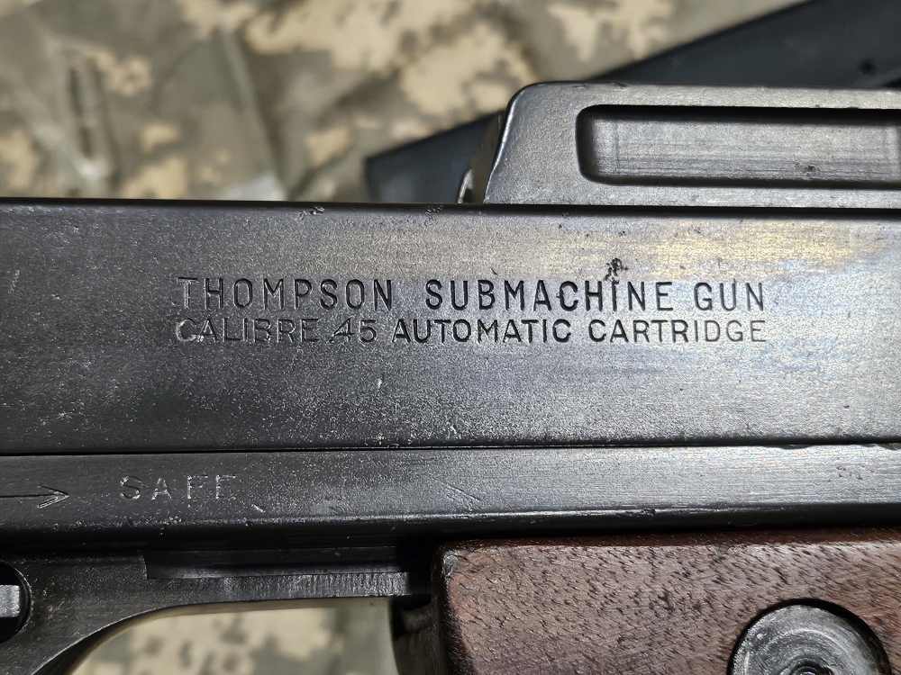 Auto Ordnance Thompson DEALER SAMPLE Military USGI SMG Model 1928A1-img-15