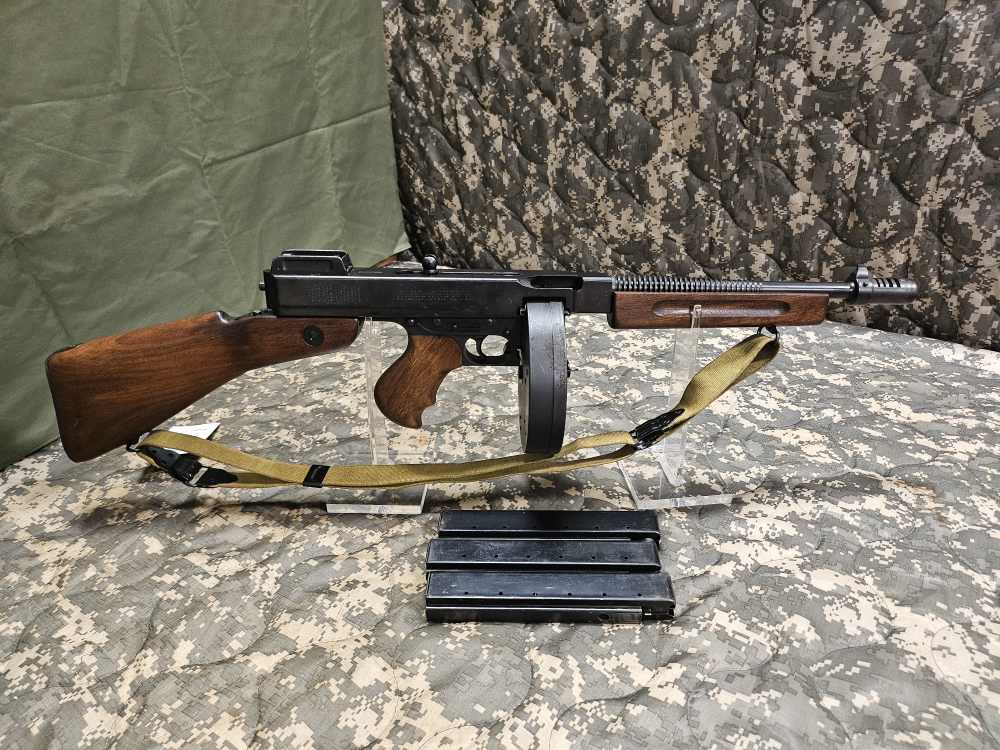 Auto Ordnance Thompson DEALER SAMPLE Military USGI SMG Model 1928A1-img-8