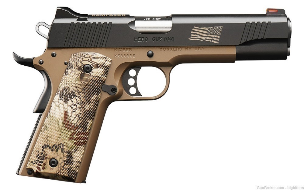Kimber 1911 Hero Custom .45 ACP Special Edition Full Size FACTORY NEW-img-0