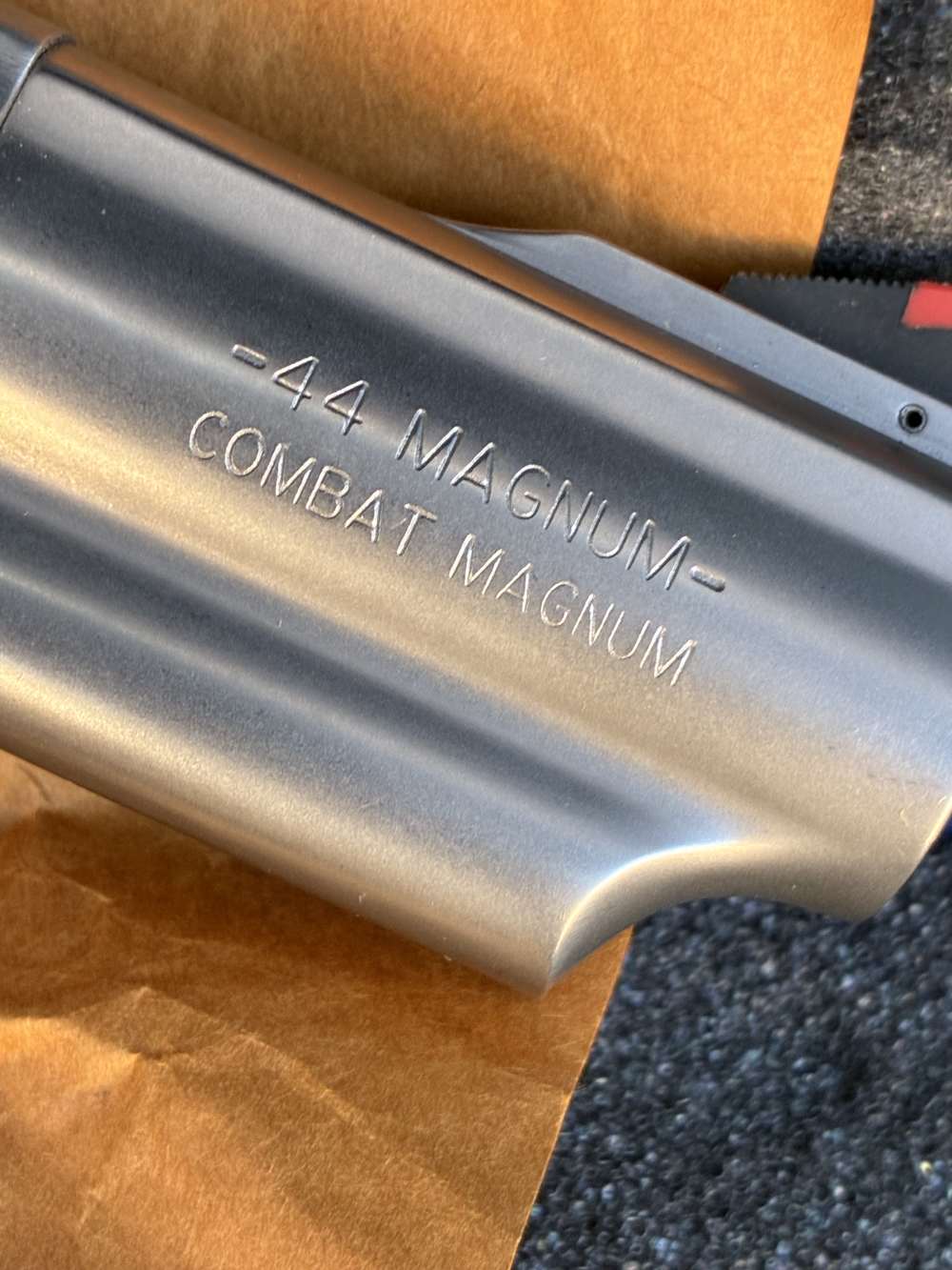 Smith & Wesson Model 69 Combat Magnum 44 Mag 2 3/4" Barrel Round Butt W/Box-img-2