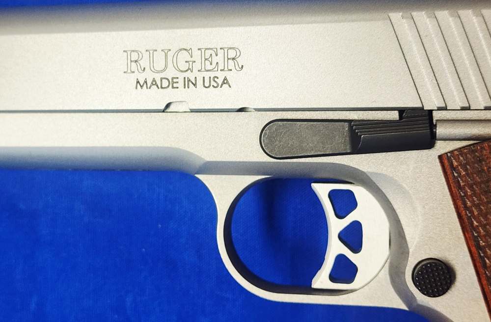 MINT RUGER SR1911 .45 ACP 5" STAINLESS W/ EXTRA MAG, 2013-img-10