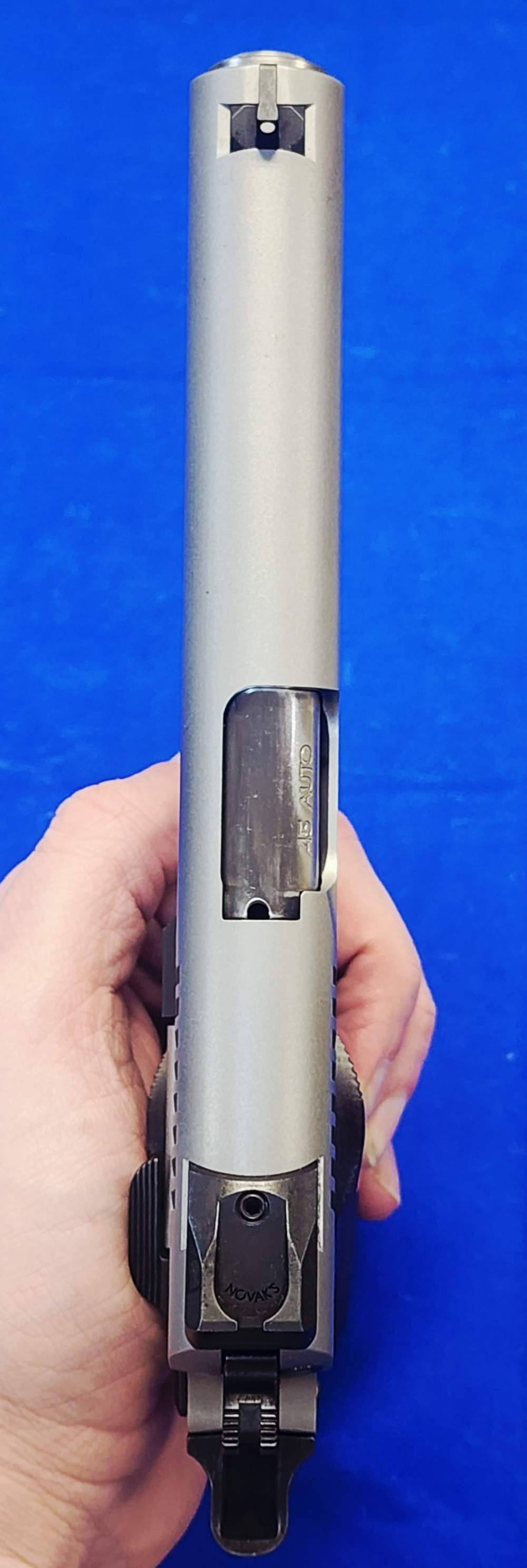 MINT RUGER SR1911 .45 ACP 5" STAINLESS W/ EXTRA MAG, 2013-img-3