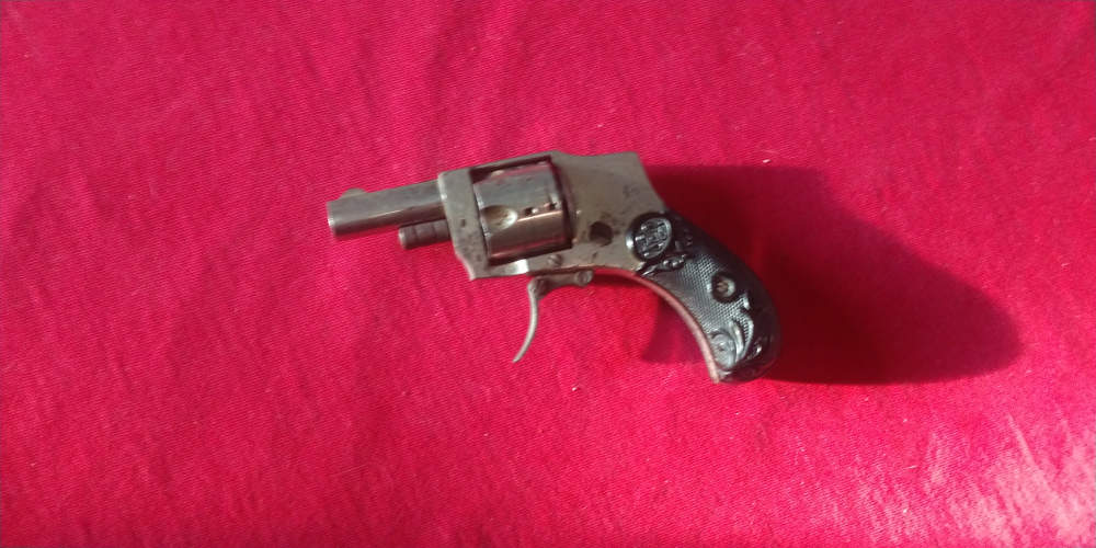 Antique Columbian 32 S&W Baby Hammerless Large Frame 1st Model Western Arms-img-5