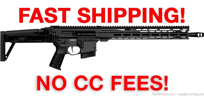 CMMG Dissent Rifle - 6mm ARC - 16.1" - 60AA90C-AB-img-0