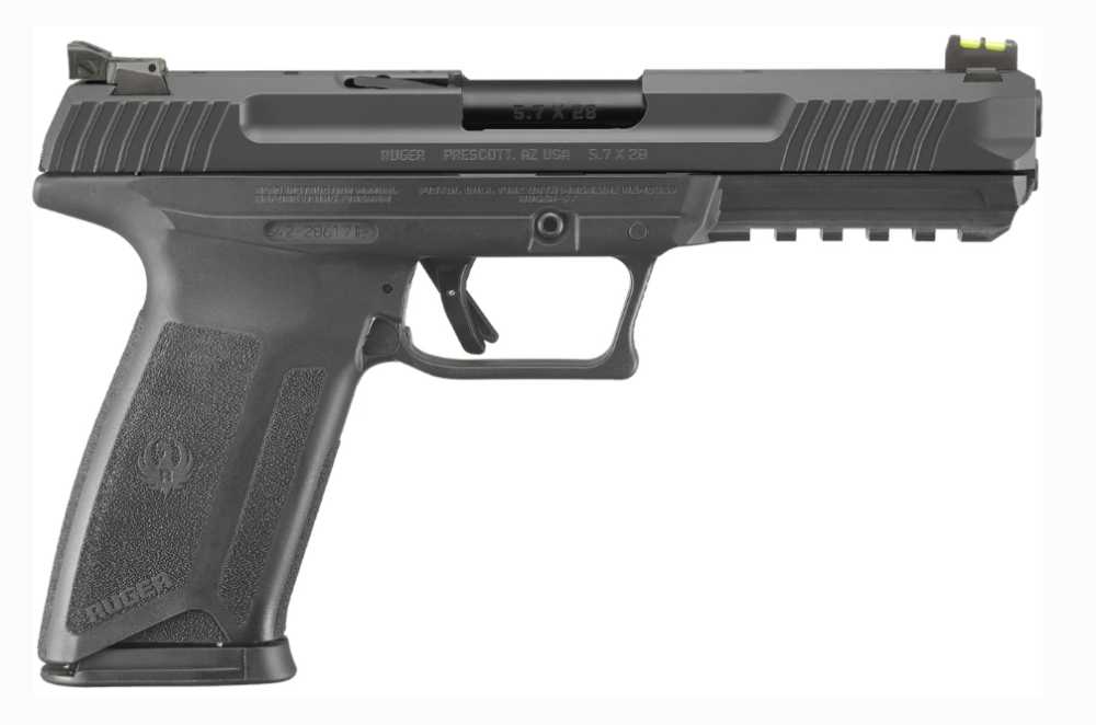 Ruger 5.7 Pro Pistol 5.7 x 28mm BK 5" 20+1 16403 | 2 MAGS|ACCESSORY RAIL-img-0