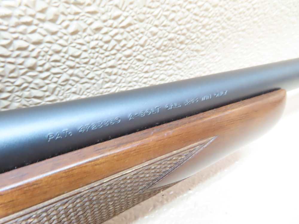  Browning A-Bolt .243 Win 22" NRA Branded W/Nikon Scope  No Reserve ! -img-10