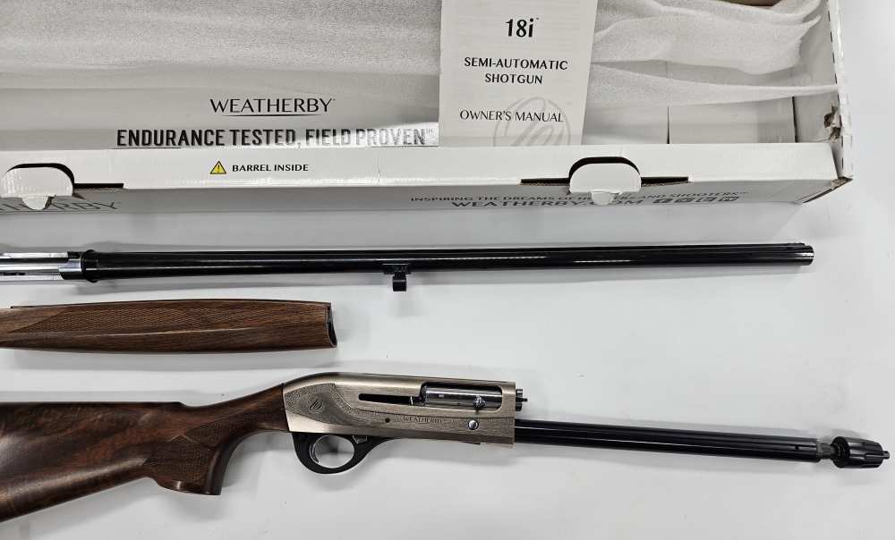 Weatherby ID22028MAG 18i Deluxe 20 ga 3" 4+1 28" VR Engraved Nickel Walnut -img-14