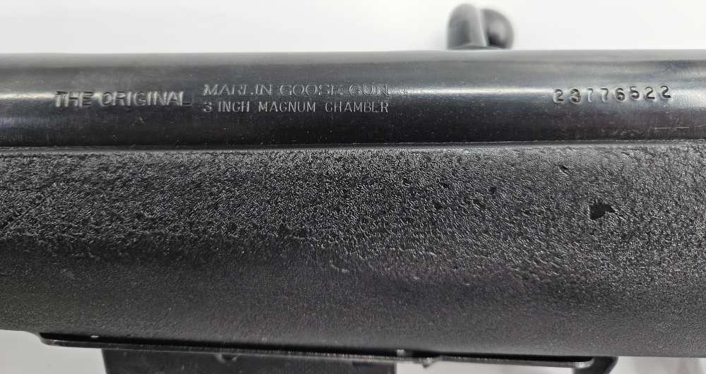 Marlin Model 55 Goose Gun GDL 12ga 36” Bolt Action JM Stamp BLK Syn Shotgun-img-6