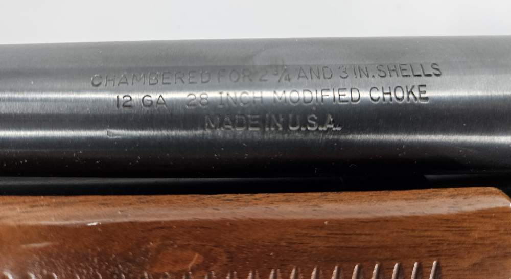 Mossberg 500A 12 ga. 28" 2.75 & 3" Modified Choke Walnut Pump Shotgun-img-1