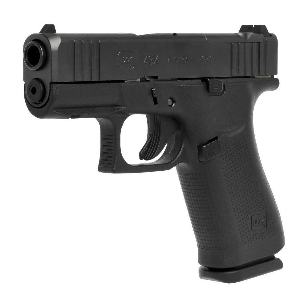 Glock UX4350203FRMOS G43X MOS 9mm Luger 2 Mags 15 Rd Each 3.41" Barrel NEW!-img-0