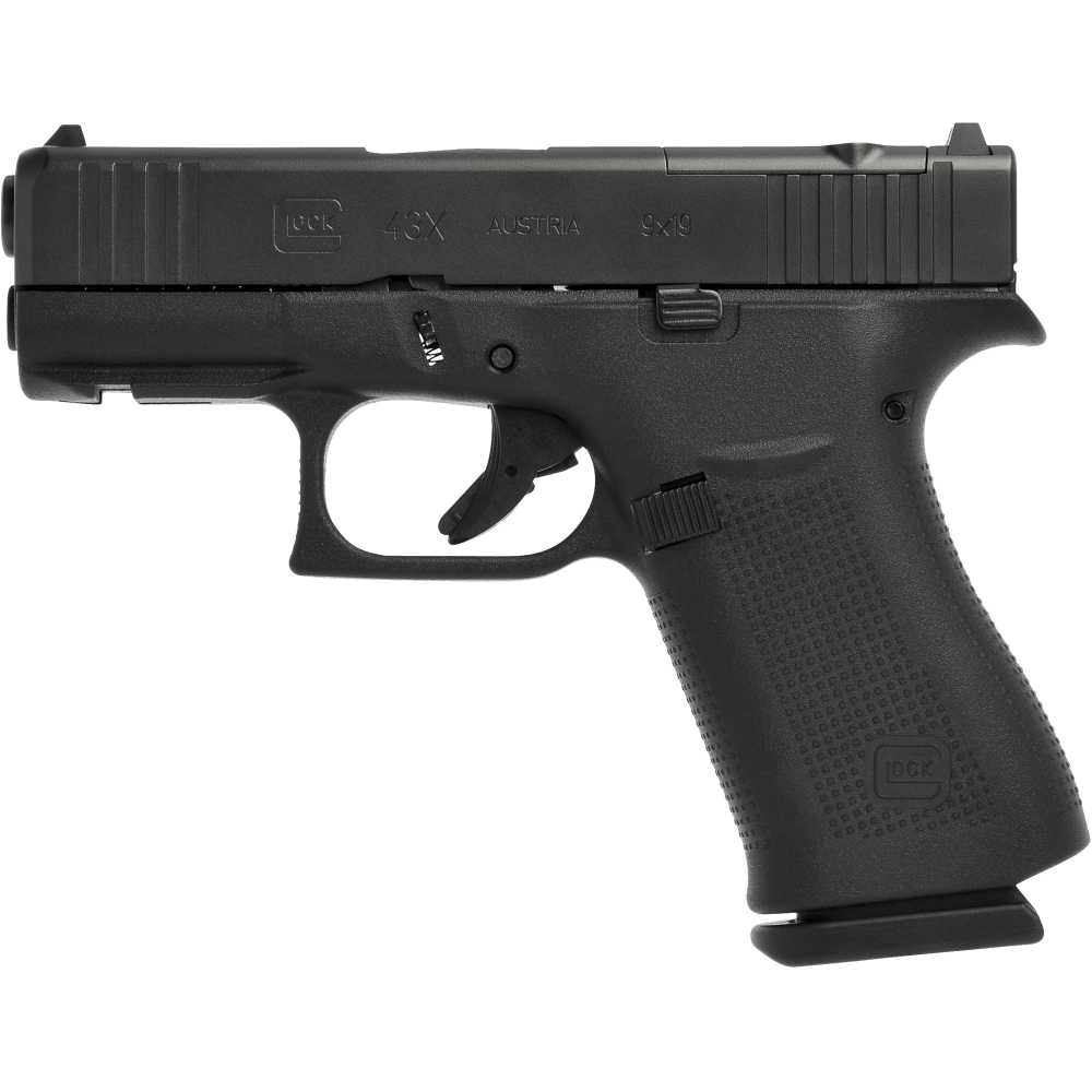 Glock UX4350203FRMOS G43X MOS 9mm Luger 2 Mags 15 Rd Each 3.41" Barrel NEW!-img-1