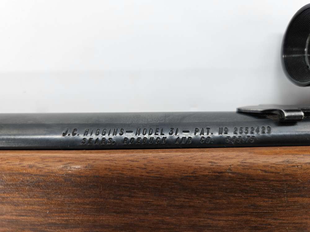 HIGH STANDARD JC HIGGINS Model 31 Weaver 22 Tip-Off Scope 24" SEARS 22 cal-img-3