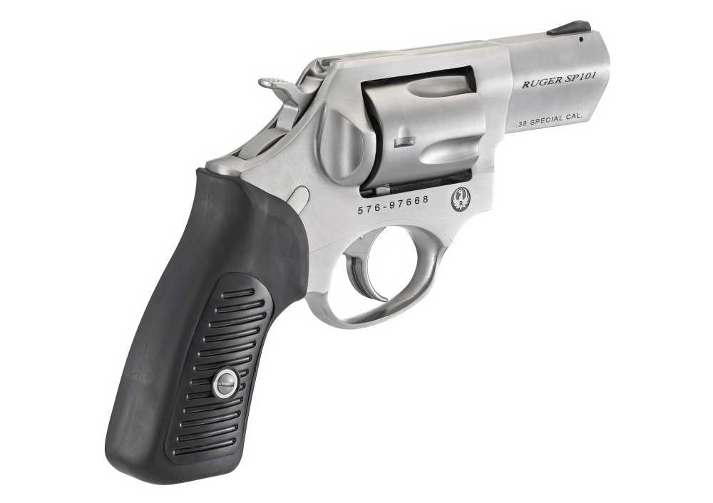 RUGER SP101 Stainless Large Caliber Revolver Integral Rear 38 Special +P 5R-img-3