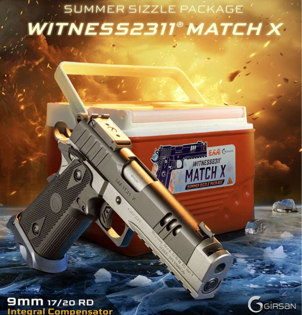 EAA Corp Girsan Witness 2311 Match X 395024 9mm Cooler Summer Sizzle-img-0
