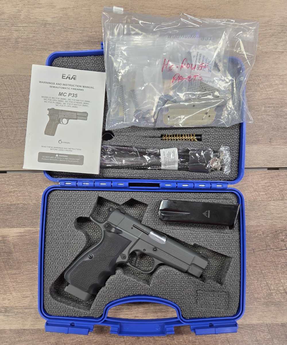PRE-OWNED - Girsan MCP35 PI MATCH 9mm SAO 393442 Sig Dark Grey + 2 MAGS-img-0