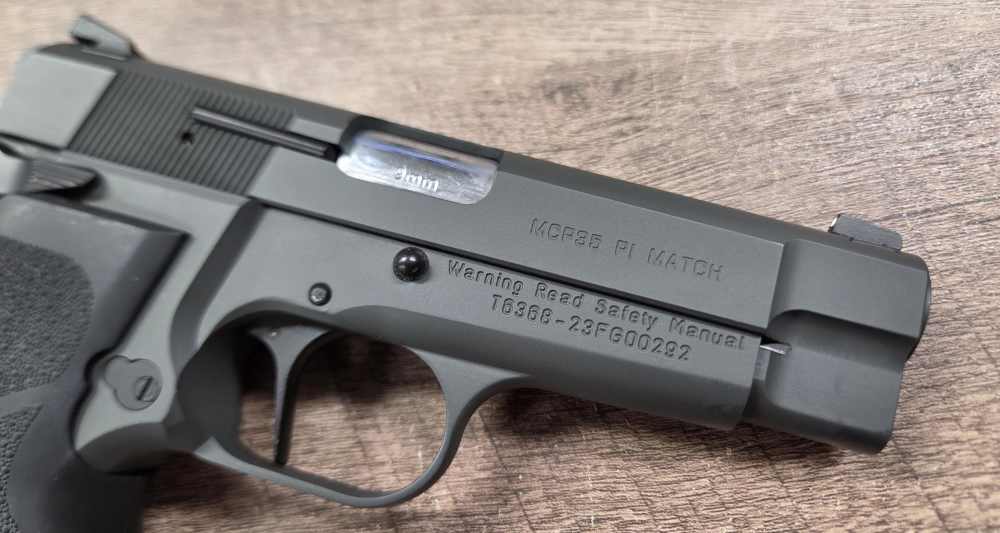 PRE-OWNED - Girsan MCP35 PI MATCH 9mm SAO 393442 Sig Dark Grey + 2 MAGS-img-6