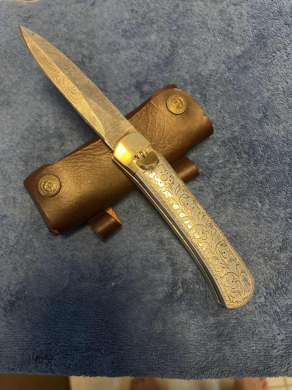 Handmade Custom Automatic Knife -img-9