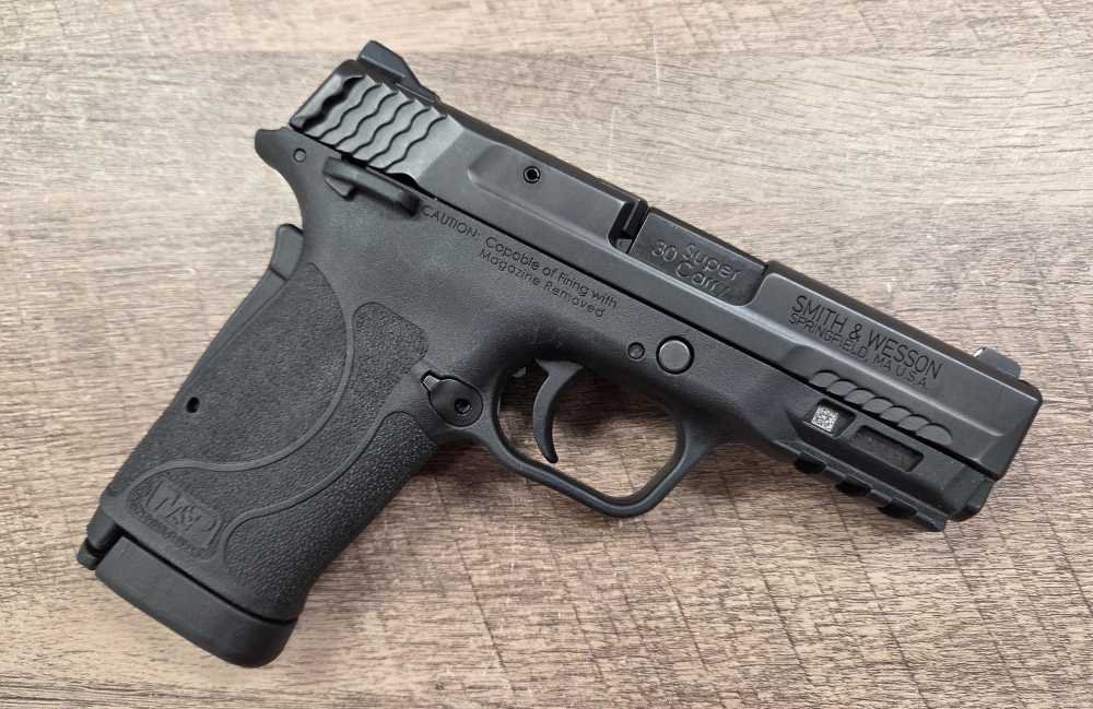PRE-OWNED - Smith & Wesson Shield EZ .30 Super Carry Thumb Safety 13458-img-1