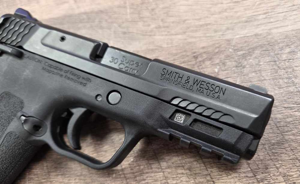 PRE-OWNED - Smith & Wesson Shield EZ .30 Super Carry Thumb Safety 13458-img-7