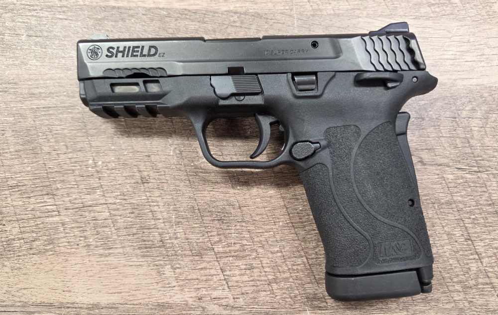 PRE-OWNED - Smith & Wesson Shield EZ .30 Super Carry Thumb Safety 13458-img-2