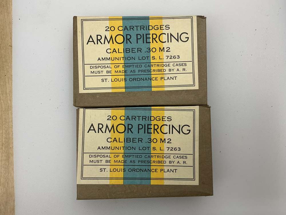 40 Rounds 30-06 Armor piercing ammo St Louis M2 2 boxes of 20-img-0