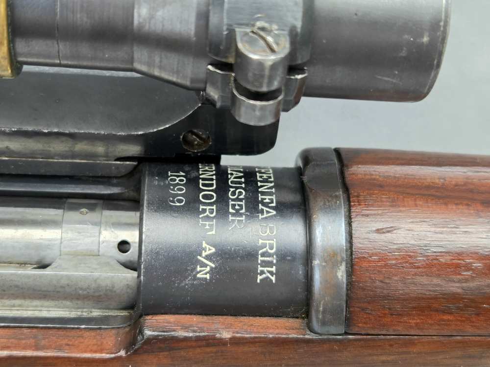 Swedish m/41 SNIPER RIFLE m41 6.5x55 AGA Scope, CLEAR OPTICS!-img-2