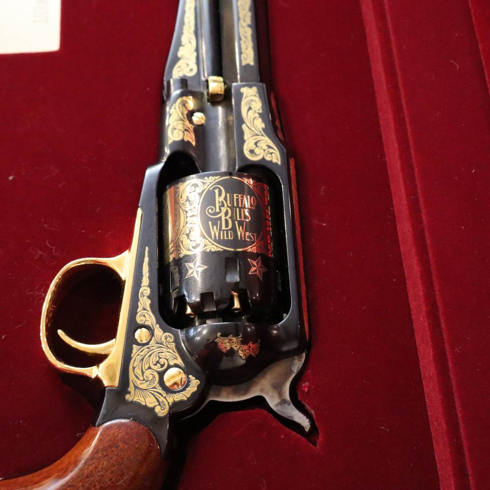 Buffalo Bills Wild West Show Uberti Remington Model 1858 Revolver .44 cal-img-6