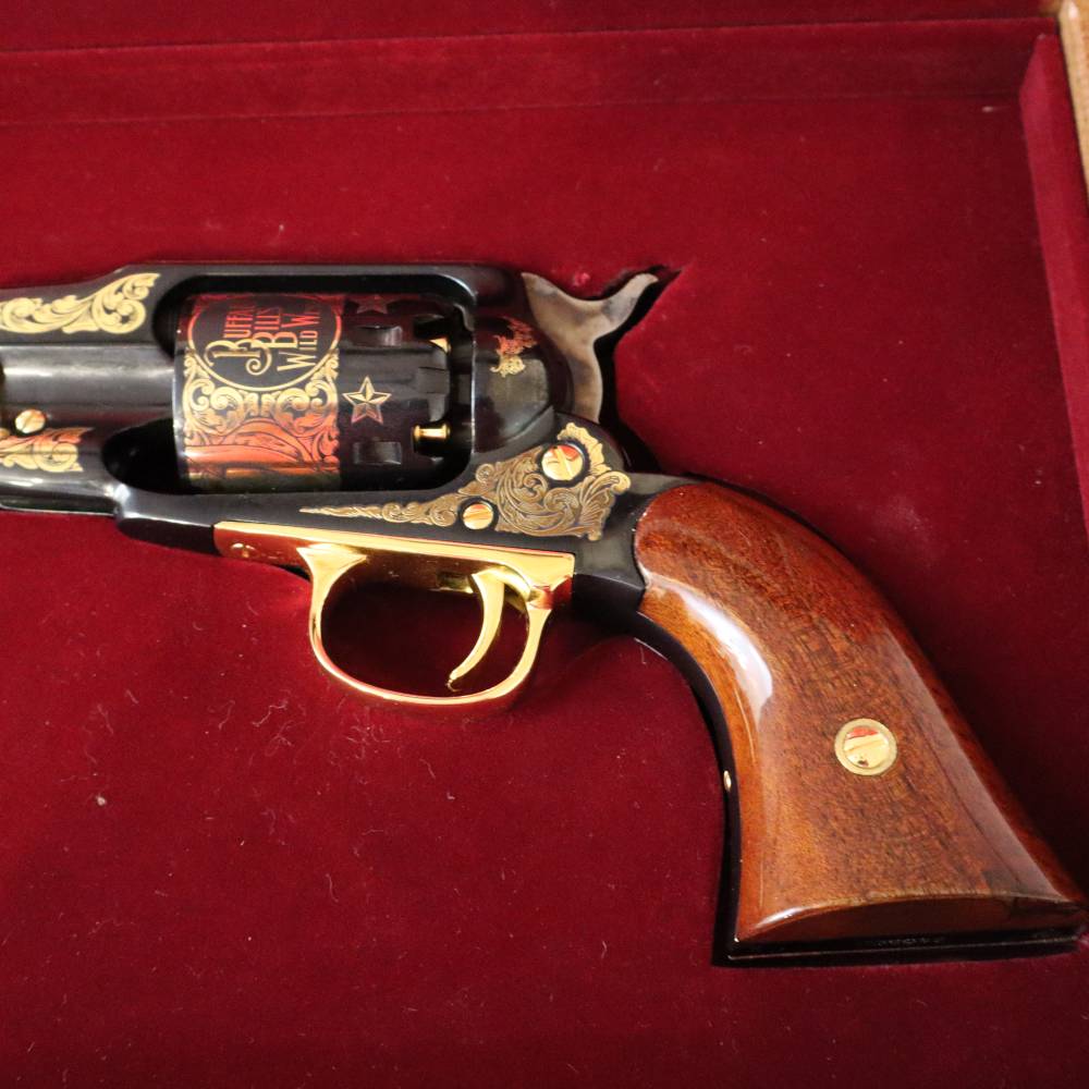  Buffalo Bills Wild West Show Uberti Remington Model 1858 Revolver .44 cal-img-3