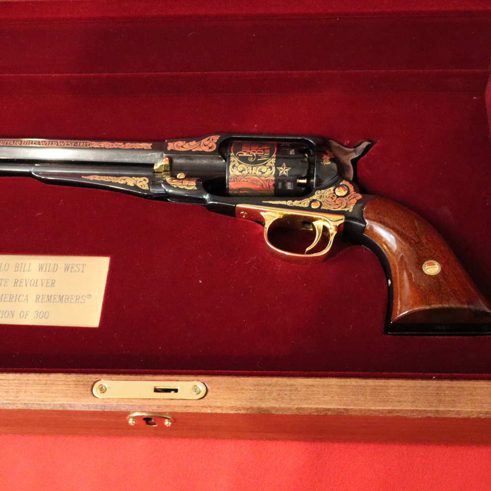  Buffalo Bills Wild West Show Uberti Remington Model 1858 Revolver .44 cal-img-2