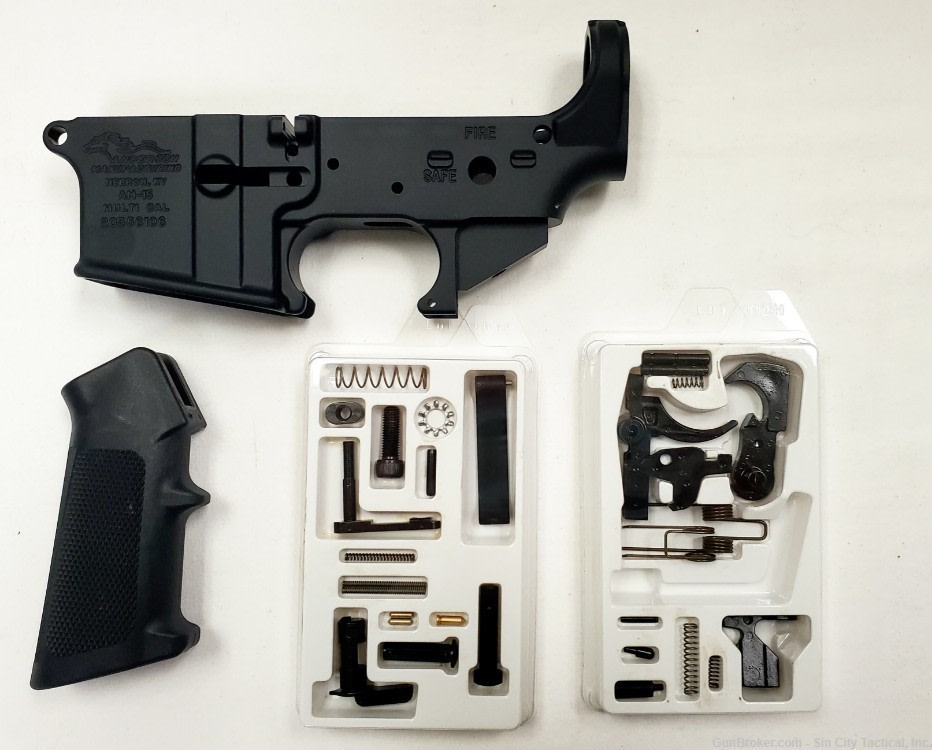AR-15 LOWER RECEIVER & PARTS KIT!-img-2