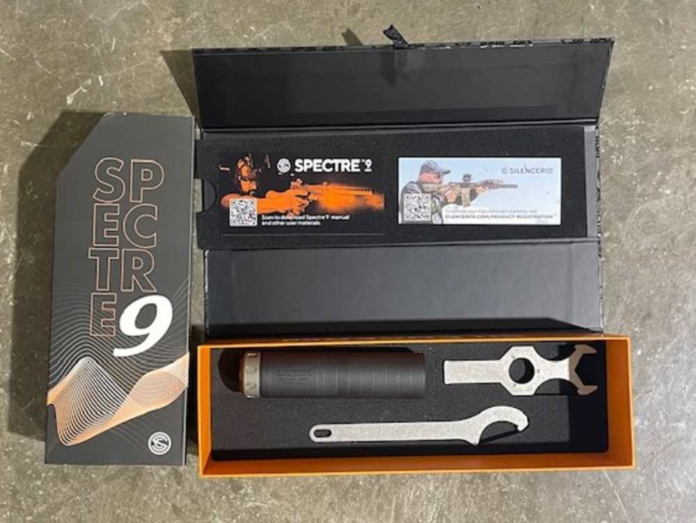 Silencerco Spectre 9 Silencer Suppressor LayAway Option SU5422-img-0