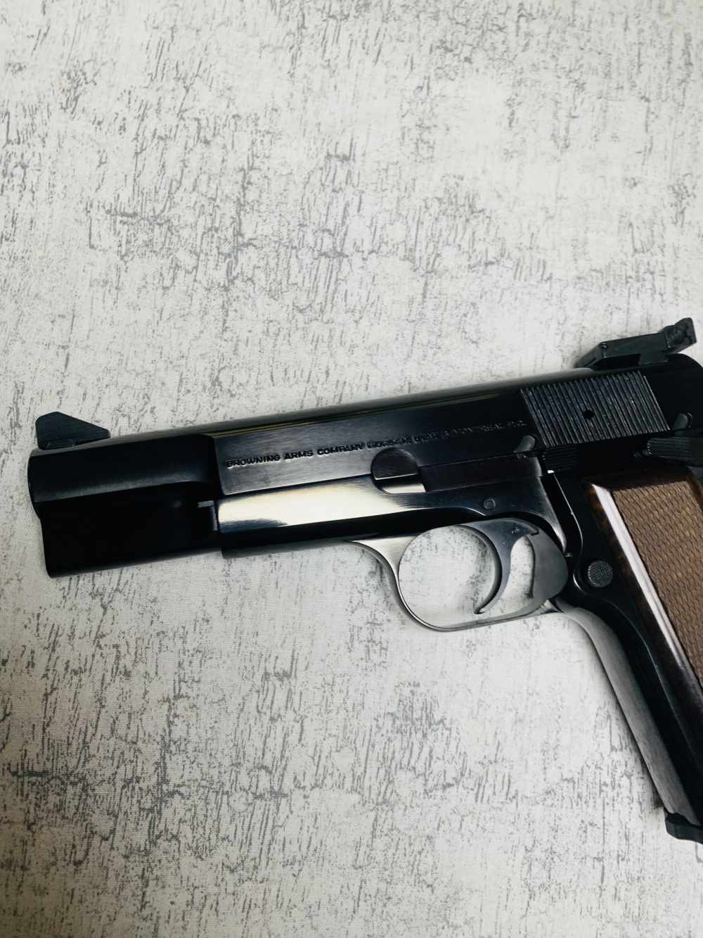 1995 Browning Hi-Power 99% NIB 9mm Luger Blue  TIMELESS BELGIAN HIGH POWER-img-10