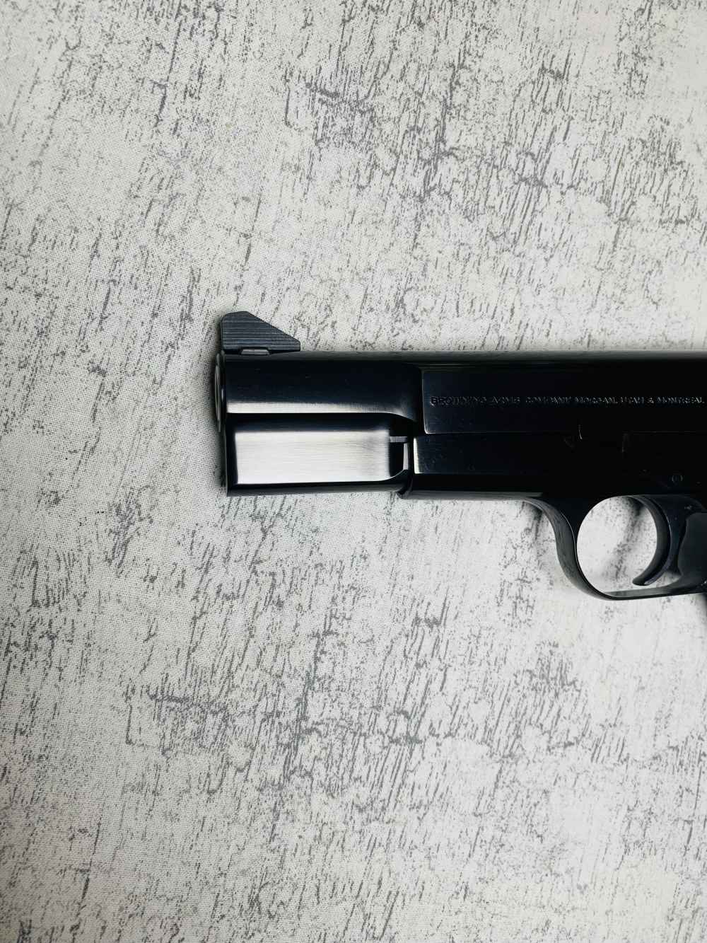 1995 Browning Hi-Power 99% NIB 9mm Luger Blue  TIMELESS BELGIAN HIGH POWER-img-9